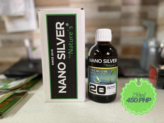 NanoSilver by NATURE’S Premium Immune Support - 250ml (8.4 oz)